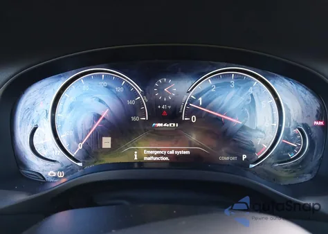 2019 BMW X3 M40I z USA, uszkodzony, nr VIN 5UXTS3C55K0Z05271